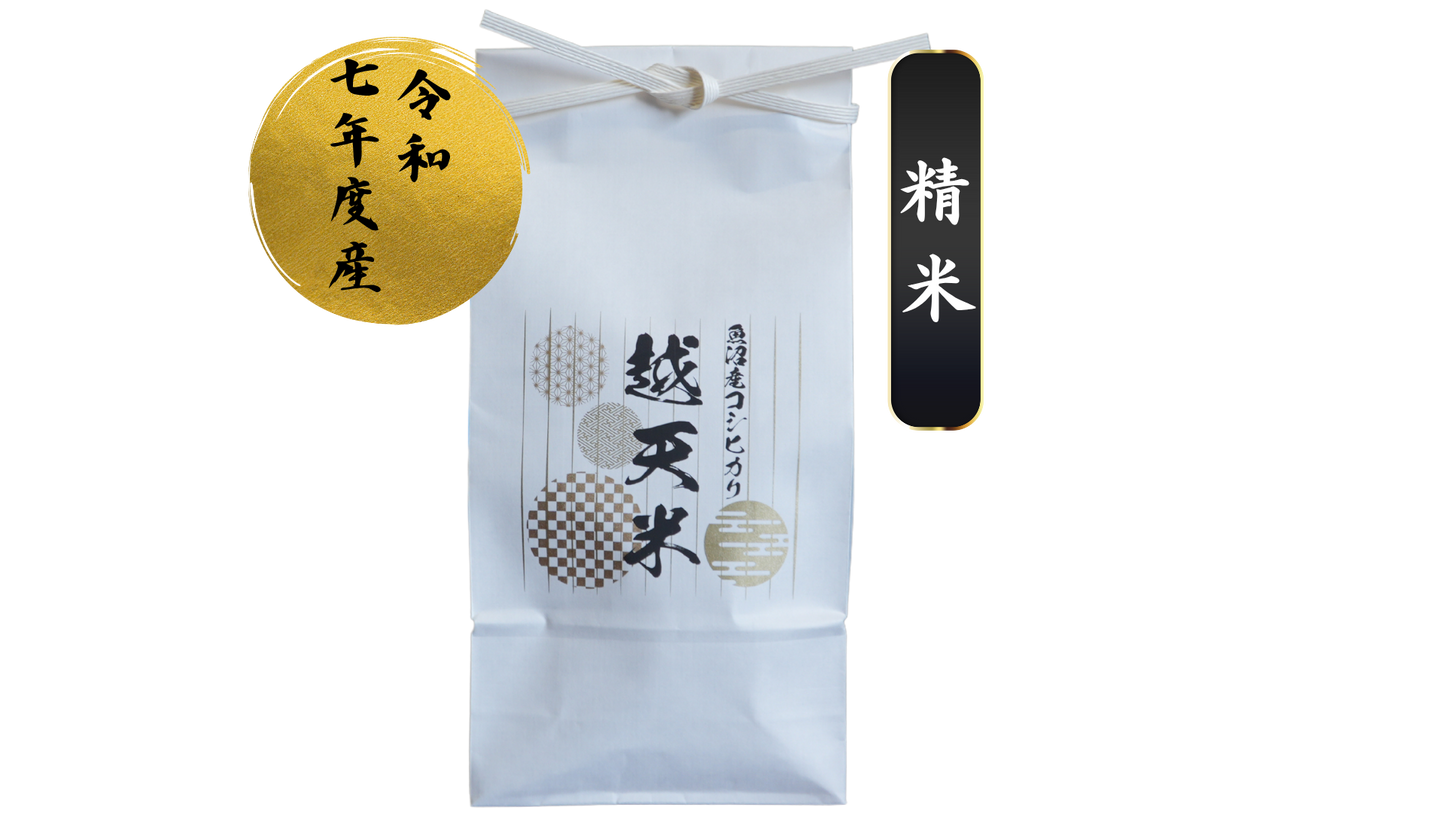 越天米(精米10kg) 魚沼産コシヒカリ
