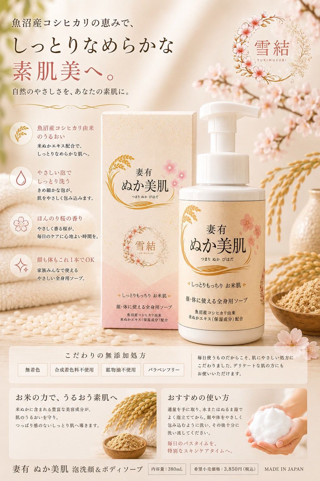 妻有ぬか美肌
